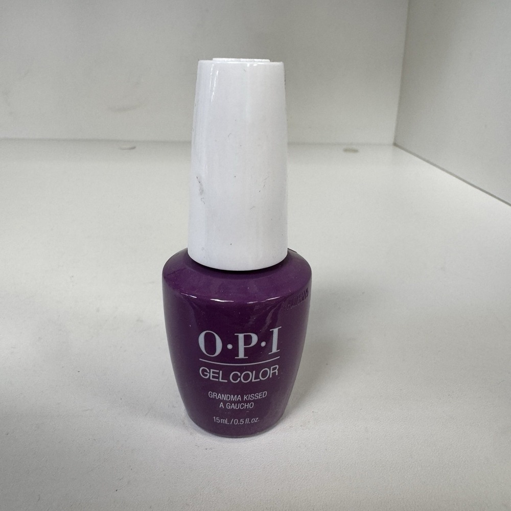 OPI GelColor Soak-Off Gel Polish 0.5 oz GCP35 -‎ Grandma Kissed A Gaucho - NEW